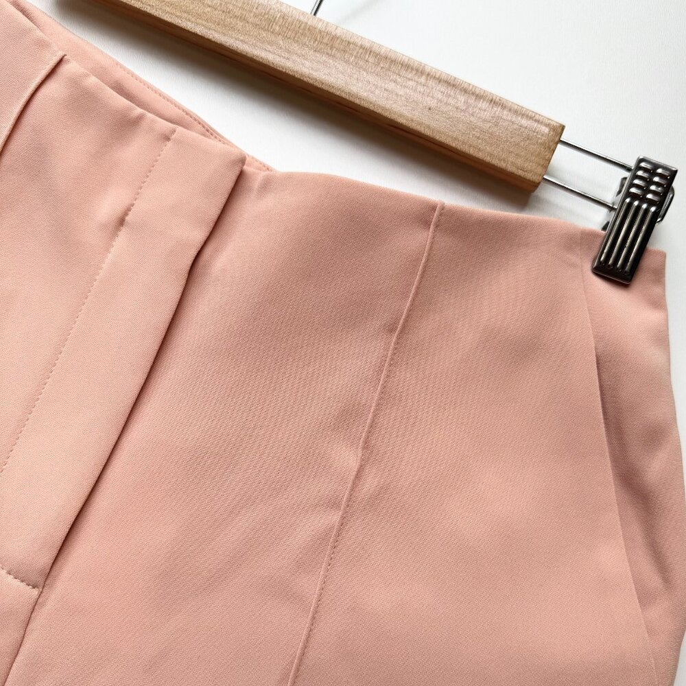 Diane Von Furstenberg Blush Pink Wide-Leg Pants - Picture 8 of 8